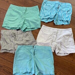 Lot of Women’s J Crew Shorts Size 4 (and one size XS)